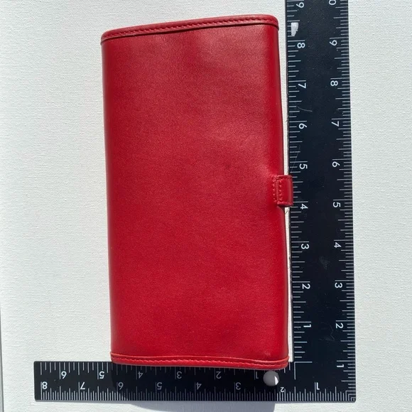 Coach vintage red jewelry holder - Picture 4 of 7